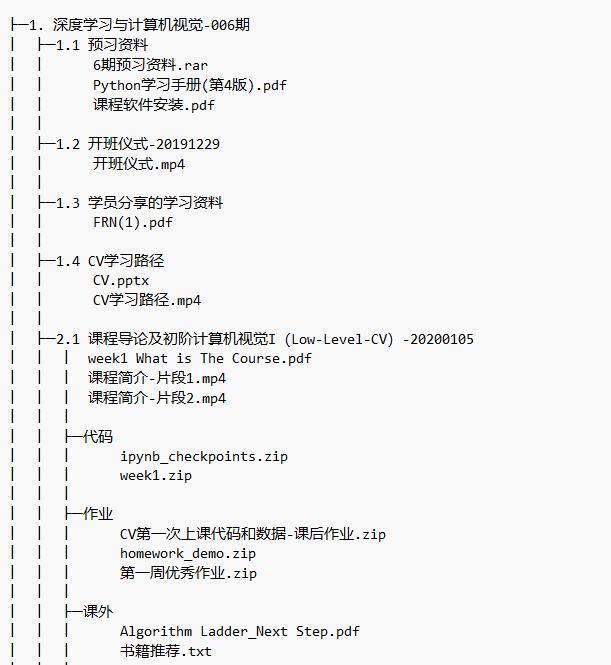 人工智能CV方向全套课程 67G 视频教程 下载  图1