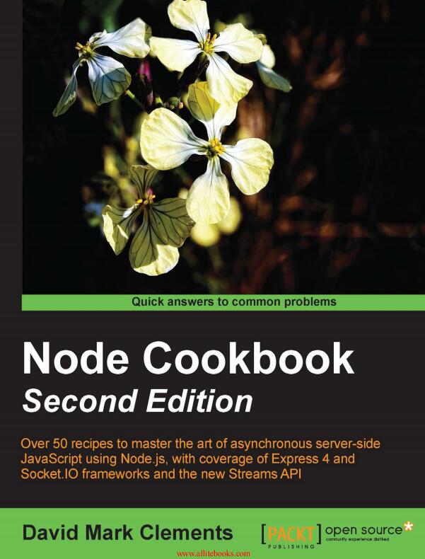 Node Cookbook, Second Edition PDF 下载   图1
