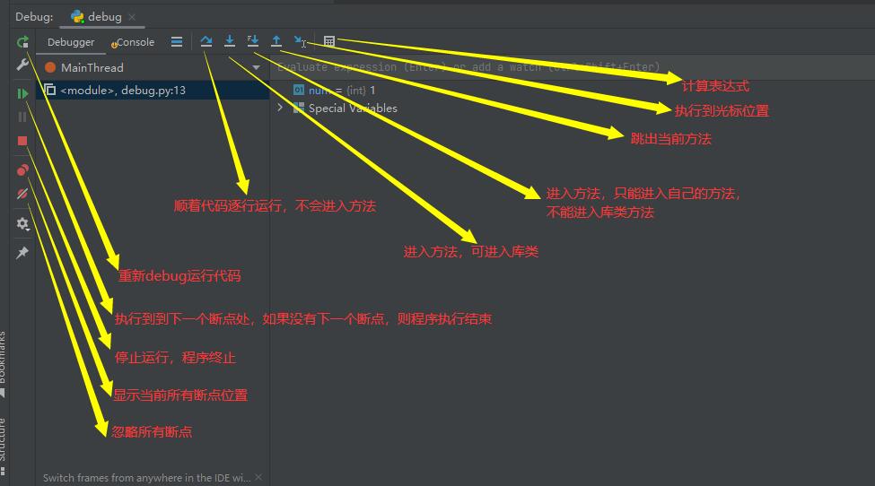 Python   基于PyCharm断点调试  图6