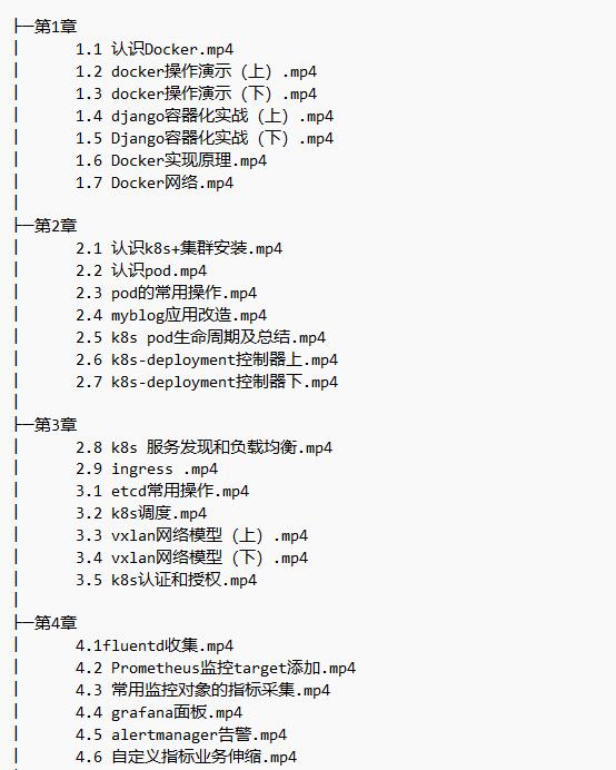 K8S+ DevOps架构师实战 视频教程 下载  图1