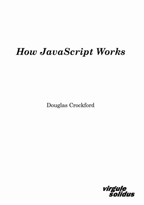 How JavaScript Works PDF 下载  图1