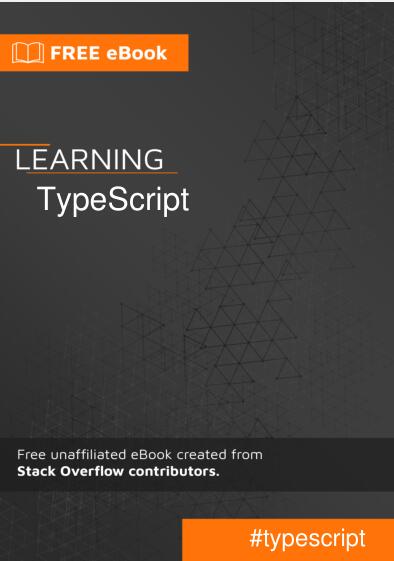 learning typescript PDF 下载  图1