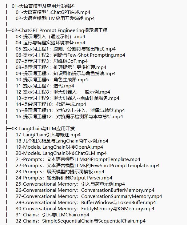 基于大模型LLM的开发与编程教程 视频教程 下载 图1